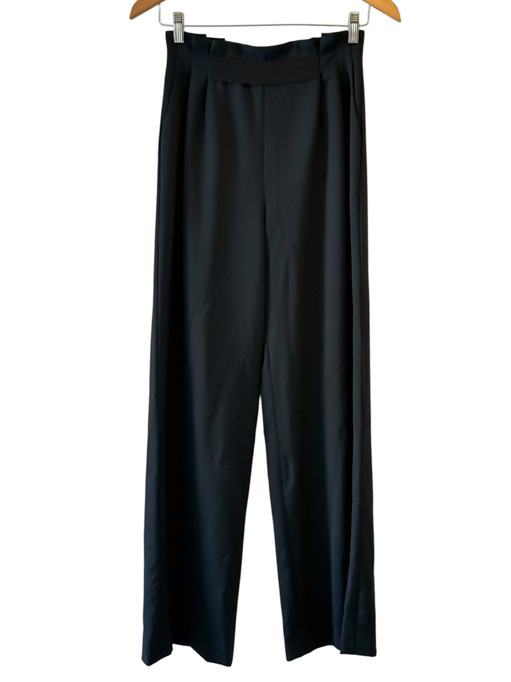 A.O.T.C. Black Tailored Trousers | Curve Boutique | Tailored to Size 0 - Picture 4 of 10